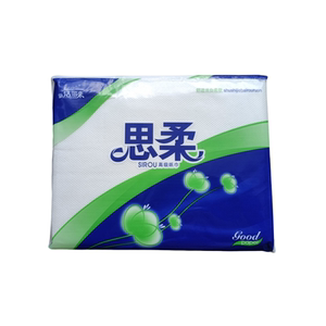 思柔方巾纸纯木纸浆医院B超适用