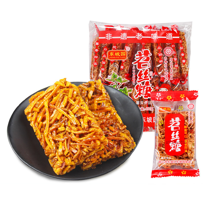 东坡园苕丝糖450g传统糕点零食