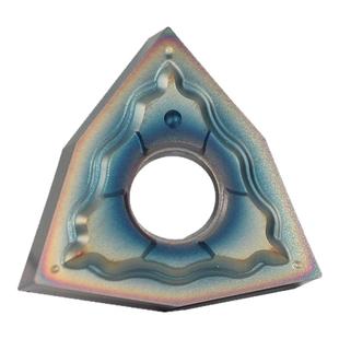 02刀尖精车数控铣刀片WNMG080402-HA桃形不锈钢七彩高硬外圆车刀