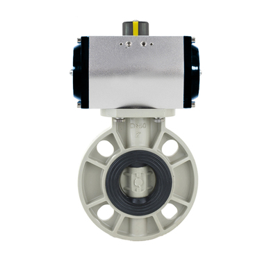 pp蝶阀气动电动蝶阀塑料PPH橡胶ppr手柄frpp增强聚丙烯调节阀pvdf