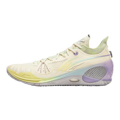 李宁男款缓震低帮耐磨篮球鞋