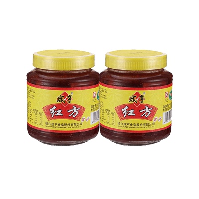 咸亨红方腐乳500g×2瓶