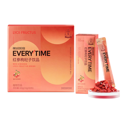 【赠试喝】正官庄Everytime红参浆枸杞子红参浓缩液节日礼盒300g