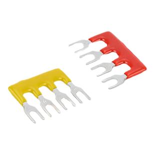 G6B-4BND短路片铜连接条G6B-1174继电器模组短路条接线端子短接片