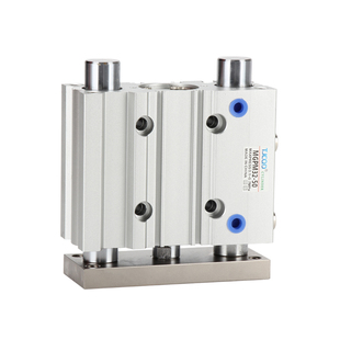 MGPL三杆带导杆薄型三轴气缸MGPM12/16/20/25/32/40/50S可调TCM63