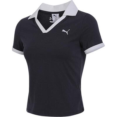 滔搏puma彪马女子ALL IN GOOD TIME SS W运动休闲短袖T恤69277416