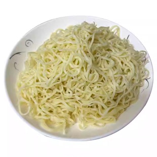 陕西西安夜市炒细面的面特色小吃 蒸面焖面卤面蒸面5斤23.8元包邮