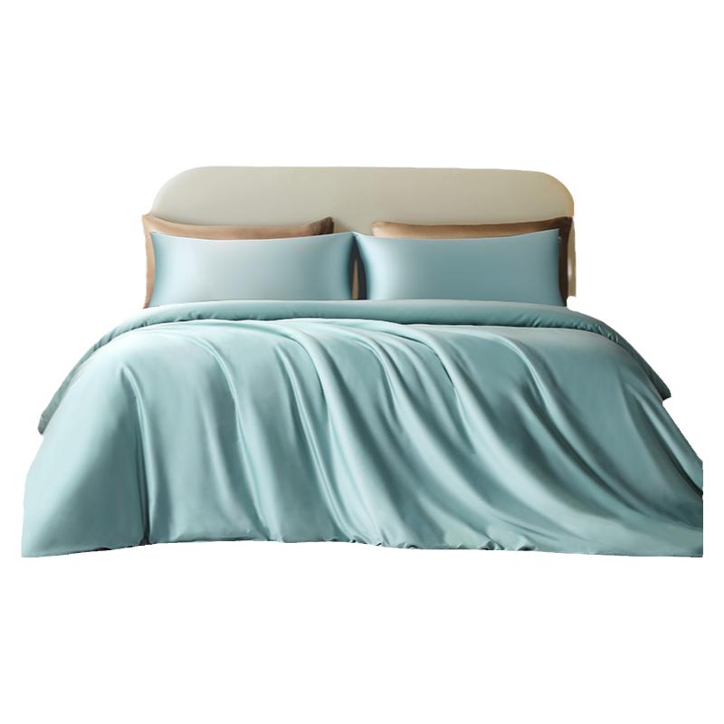 富安娜出品馨而乐60支长绒棉被套单件 全棉被罩纯棉被套单人宿舍