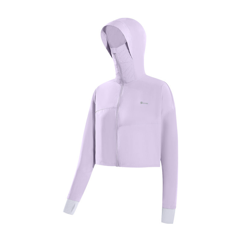 UV100冰丝短款外套亲子防晒服