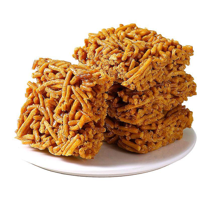 远帆老式沙琪玛硬脆萨其马莲子酥儿时怀旧休闲零食小吃独立包装