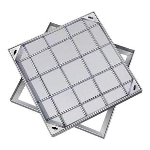 不锈钢隐形井盖方形下水道铺砖沙井盖装饰窨井盖201阴井盖定制