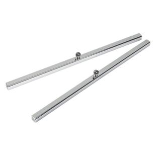 白铁215镇尺书法镇纸对镇 创意金属纸镇压纸尺学生初学者文房书法