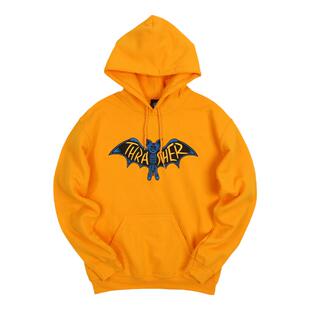 THRASHER 街头印花连帽衫 HOODIE 火焰滑板卫衣