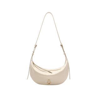 BAMPO半坡挽月包 头层牛皮月牙包2025春新款大容量腋下单肩斜挎包