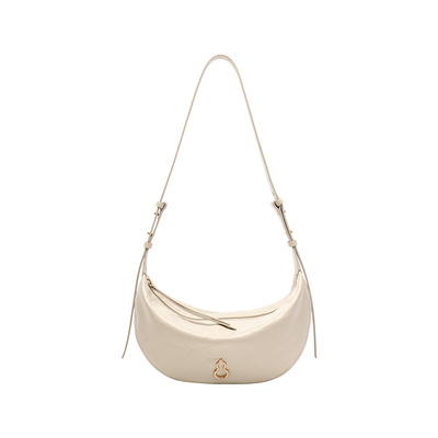 BAMPO半坡挽月包 头层牛皮月牙包通勤春新款原创腋下单肩斜挎包