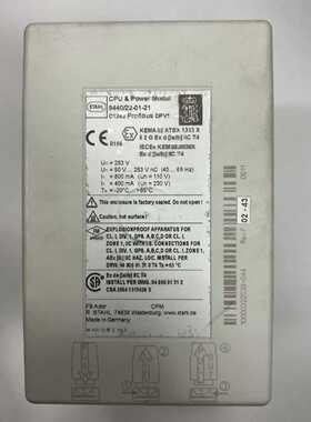 STAHL 9440/22-01-21 CPU电源模块 全新