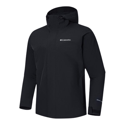 哥伦比亚男拒水防风单层冲锋衣