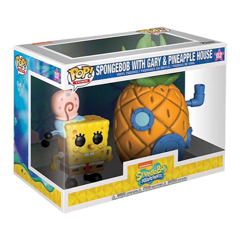 Funko POP! Spongebob 海绵宝宝 小蜗 菠萝屋 超大盒
