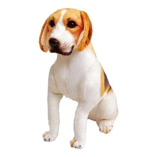 仿真狗玩偶毛绒玩具比格犬公仔布偶娃娃拍照道具儿童节生日礼物女