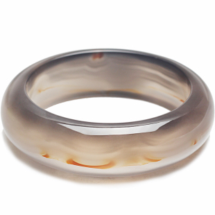 天然玛瑙小圈口手镯女小号无优化 51-55毫米内径 苗条身材