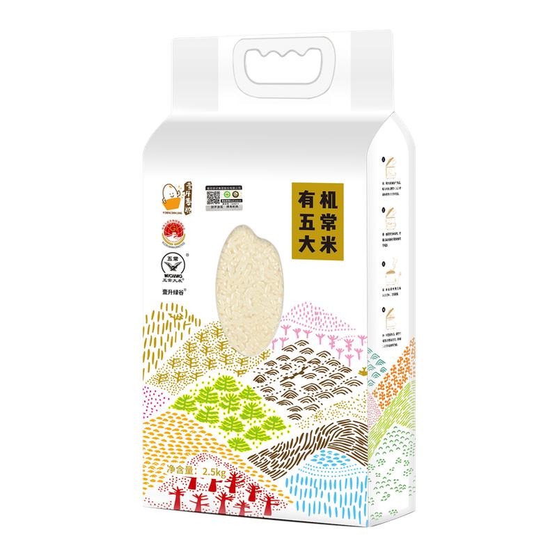 壹升善粮五常大米有机大米长粒香