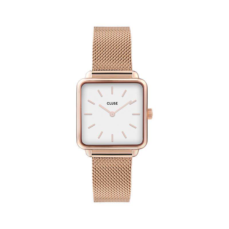 CLUSE欧美休闲石英防水小众简约方形表女友手表女