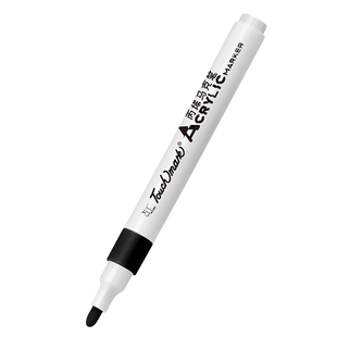 touchmark丙烯马克笔拍立得相纸涂鸦笔相册专用写字笔防水速干白色签字笔美术专用记号笔彩色画画笔套装泰驰