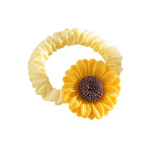 可爱向日葵新款太阳发夹刘海头发花朵头饰甜美发卡少女侧边发夹子