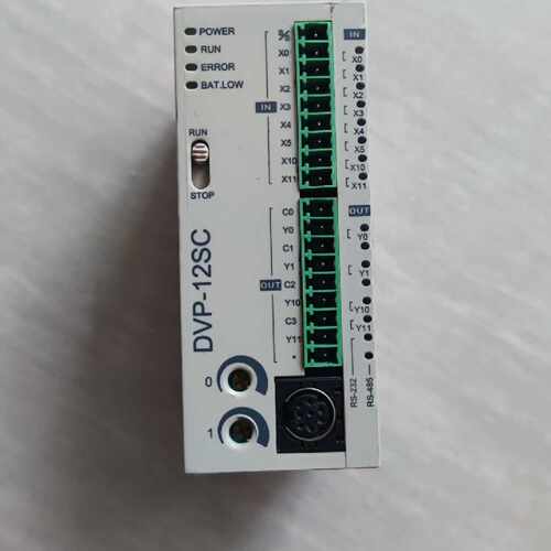 【询价】台达PLC DVP12SC11T成色实物图，功能正常适用