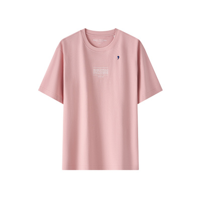 【自营】Marc O'Polo【可持续胶囊系列】前胸印花宽松纯棉短袖T恤