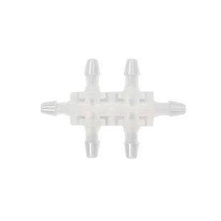 桑连多通连接器5通五通七通塑料胶管宝塔接头F5通联接件7通连接扣