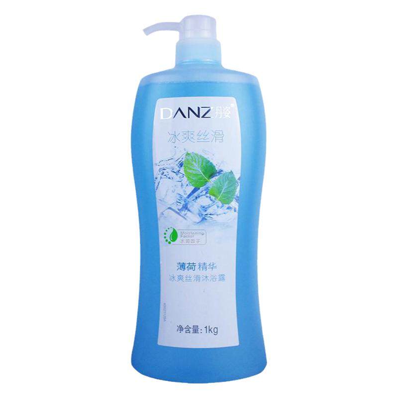 丹姿薄荷冰爽沐浴露玫瑰大容量正