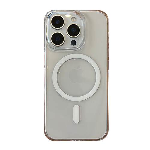 不易发黄透明硬壳适用苹果16promax磁吸手机壳相机按键全包一体iPhone15promax保护套17简约高清MagSafe超薄