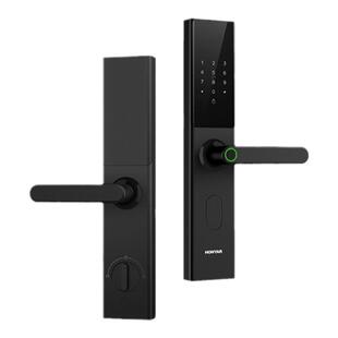 鸿雁智能防盗门大门入户门锁指纹锁密码锁家用门锁电子锁