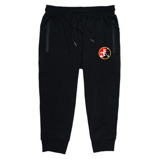 散打太极服武术健身教练七分裤男女短裤休闲裤子卫裤夏季薄运动裤