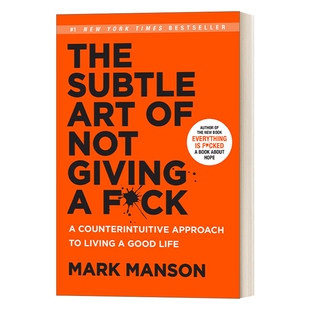 重塑幸福 英文原版 The Subtle Art of Not Giving a F*ck 如何活成你想要的模样 Mark Manson 精装 英文版 进口英语原版书籍