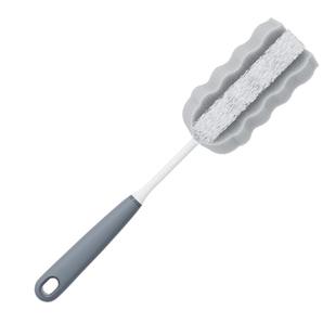 世家海绵奶瓶刷杯刷双效清洁刷子洗杯刷保温杯子刷仿丝瓜络长柄刷