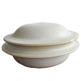 纯手工双盖砂锅独步炎日本原装进口米饭煲汤炖肉锅耐高温土锅陶土