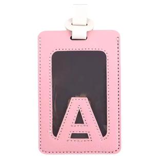 旅行箱标识行李牌创意卡通皮革托运吊牌防丢字母包包挂件卡套卡包