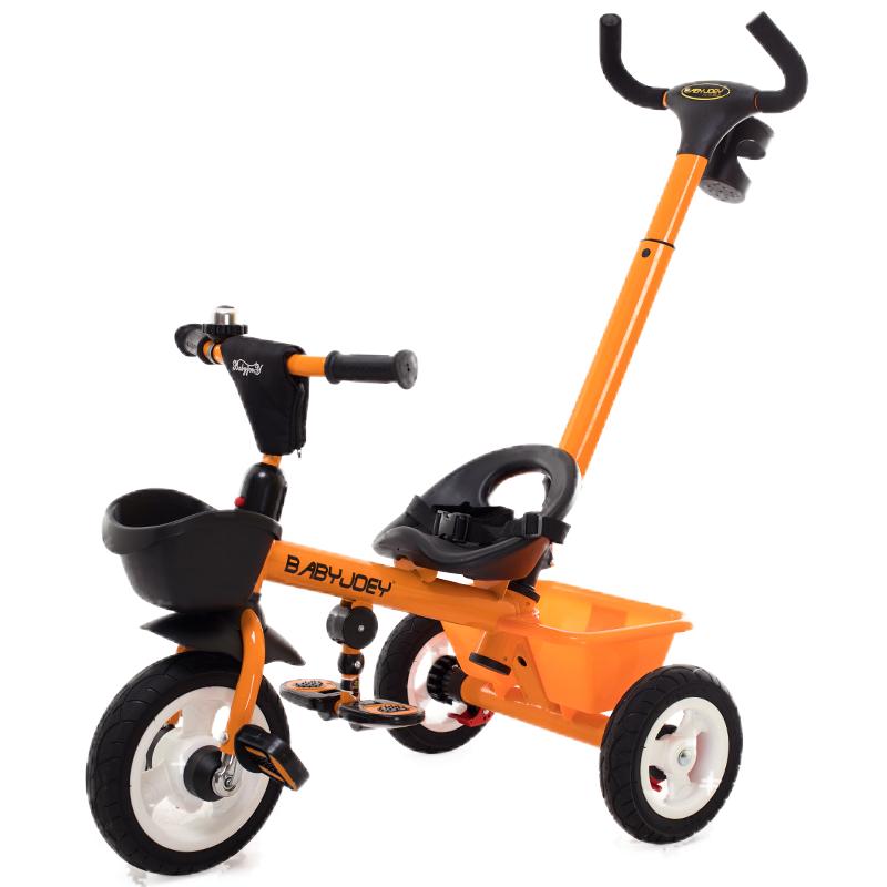 Babyjoey三輪車(chē)兒童腳踏車(chē)寶寶手推車(chē)2歲5嬰兒玩具自行車(chē)外出遛娃