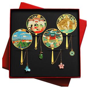 甘肃特色景点书签天水麻辣烫伏羲庙麦积山石窟文创旅游学生纪念品