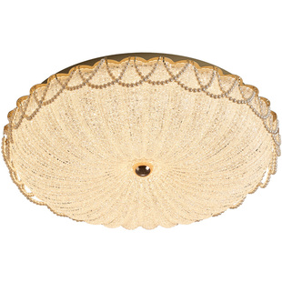 法式中古风卧室吸顶灯护眼灯轻奢高级感创意复古珍珠浪漫主卧室灯