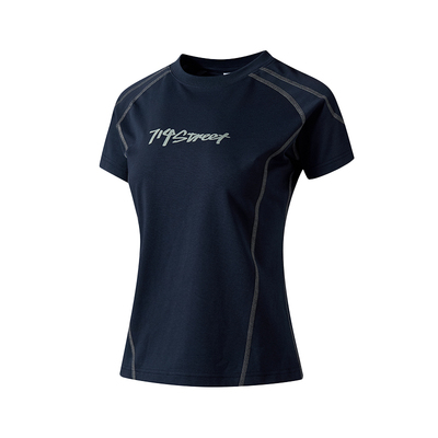 714street女版骑行印花短袖T恤