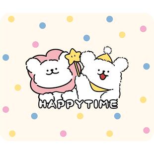 床头柜垫子防烫防水可擦洗防滑皮革桌垫卡通桌面保护垫子防尘盖布