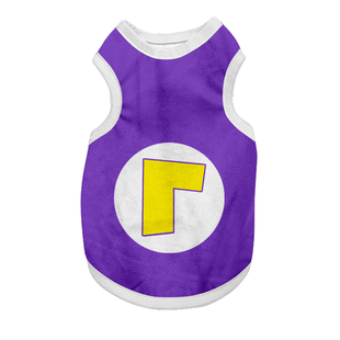 超级马里奥路易吉瓦里奥瓦路易基宠物背心狗狗猫咪衣服防掉毛泰迪