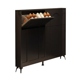 超薄鞋柜小窄入户门极窄翻斗家用门口玄关柜一体靠墙室内薄款鞋架