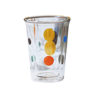 泽滕家创意波点耐高温玻璃倒喝水杯子果汁冷饮泡茶壶夏天2025新款