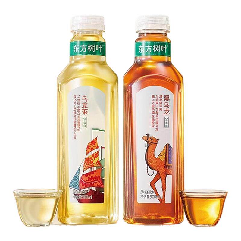 农夫山泉东方树叶900ml毫升纯茶饮料