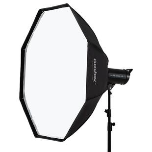 神牛godox八角柔光箱95cm120cm140cm人像闪光灯柔光罩柔光布折叠保荣卡口摄影灯补光灯配件摄影棚蜂巢格栅