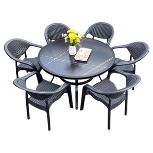 【莫家品牌】户外桌椅铸铝室外新中式庭院花园简约阳台桌椅组合